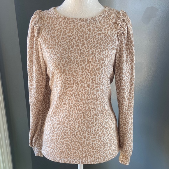 Banana Republic Animal Print Sweater - Picture 4 of 8